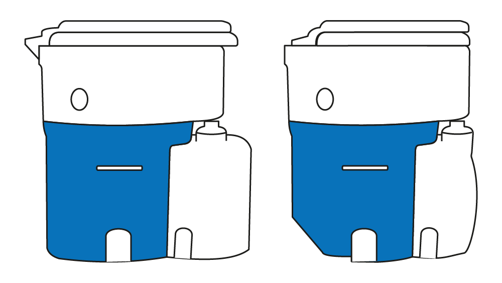 Air Head Composting Toilet - Tank Type