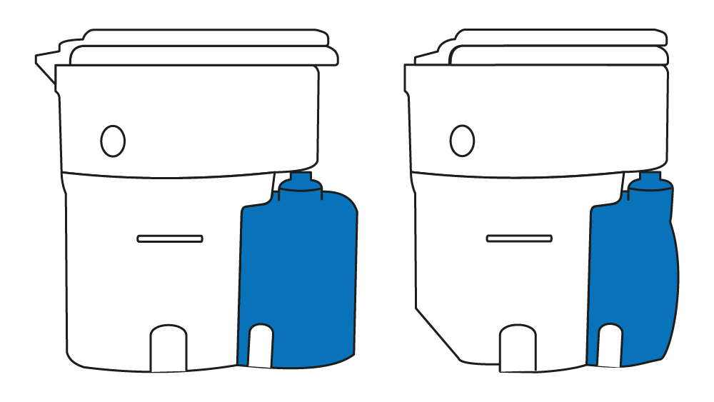 Air Head Composting Toilet - Liquid Bottle Size